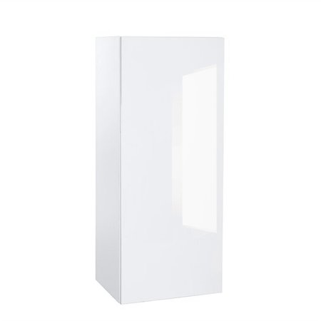 CAMBRIDGE Quick Assemble Modern Style, White Gloss 15 x 30 in. Wall Kitchen Cabinet (15 in. W x 12 D x 30 in. H) SA-WU1530-WG